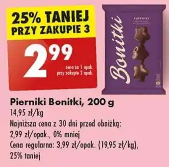 Biedronka Pierniki Bonitki 200 g oferta