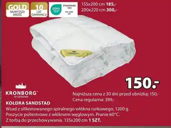 JYSK Kołdra Kronborg oferta