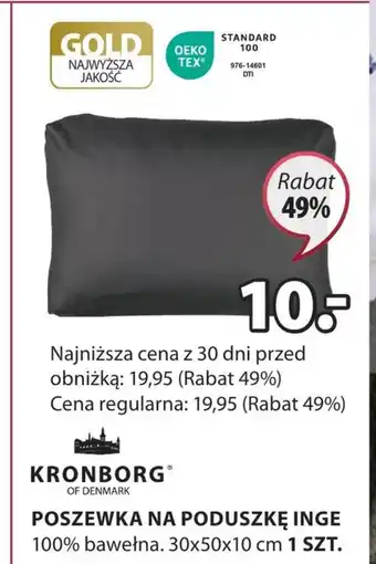 JYSK Poszewka na poduszkę Kronborg oferta