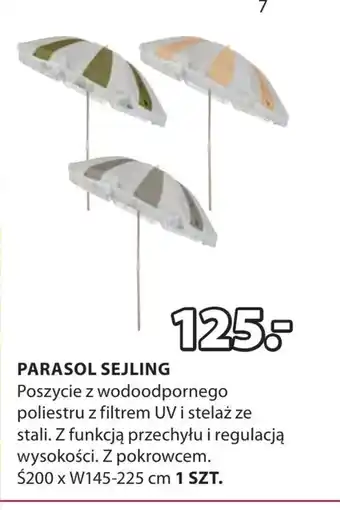 JYSK Parasol ogrodowy oferta
