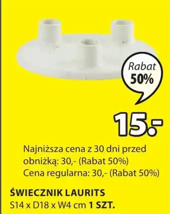JYSK Świecznik oferta