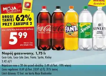 Biedronka Napój gazowany 1,75 I oferta