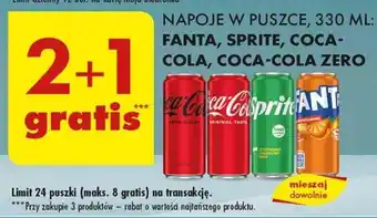 Biedronka NAPOJE W PUSZCE 330 ML oferta