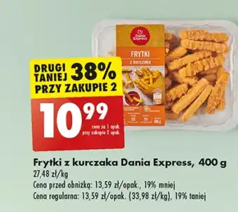 Biedronka Frytki Dania Express oferta