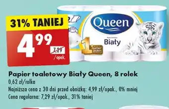 Biedronka Papier toaletowy Queen oferta