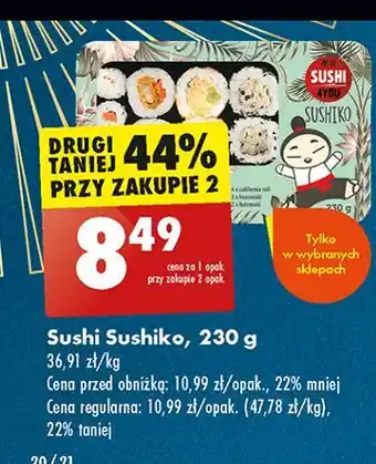 Biedronka Sushi sushiko 4You oferta