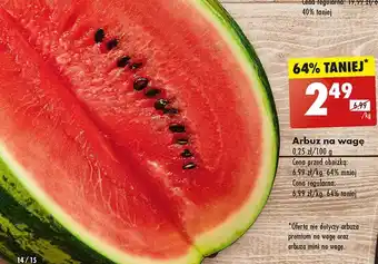 Biedronka Arbuz oferta