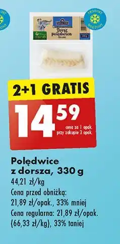 Biedronka Polędwica z dorsza atlantyckiego Family Fish oferta