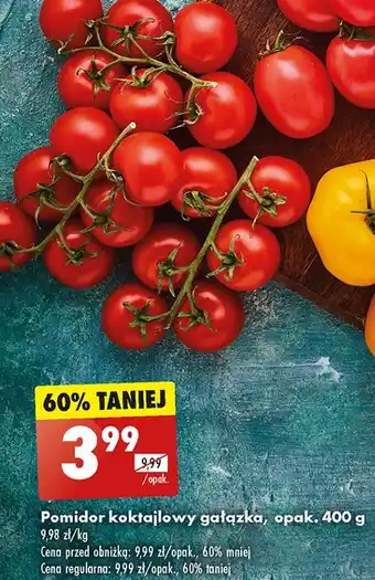 Biedronka Pomidory koktajlowe - gałązka oferta