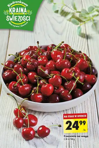 Biedronka Czereśnie oferta