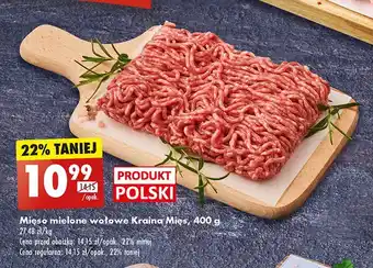 Biedronka Mięso mielone wołowe Kraina Mięs oferta