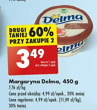 Biedronka Margaryna Delma Do Kanapek oferta