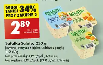 Biedronka Sałatka śledziowa z papryką Salato oferta