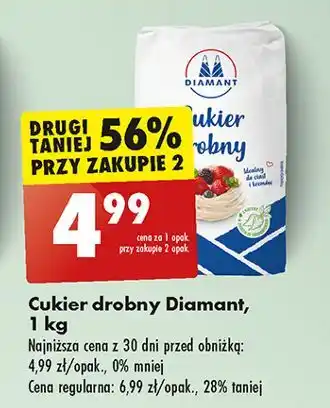 Biedronka Cukier drobny Diamant oferta
