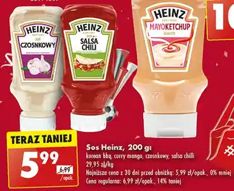 Biedronka Sos korean bbq Heinz oferta