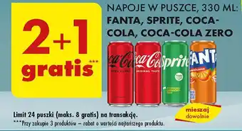 Biedronka Napój pomarańczowy Fanta oferta