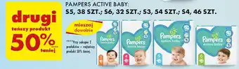 Biedronka Pieluszki dla dzieci 5 Pampers Active Baby oferta