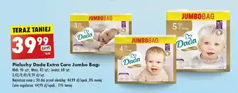 Biedronka Pieluszki dla dzieci junior Dada Extra Care oferta