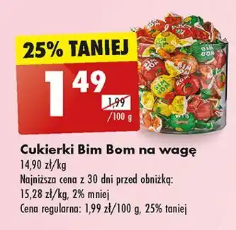 Biedronka Cukierki bim-bom Roshen oferta