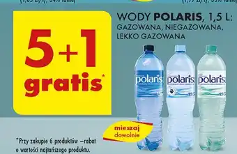 Biedronka Woda gazowana Polaris oferta