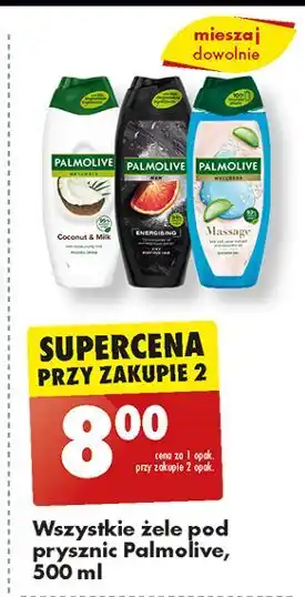 Biedronka Żel pod prysznic kokos Palmolive Naturals oferta