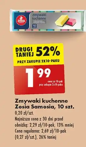 Biedronka Zmywak kuchenny Zosia Samosia oferta