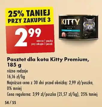 Biedronka Pasztet rybny Kitty Excellence oferta