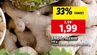 Lidl Imbir oferta