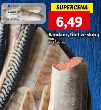 Lidl Sandacz filet ze skórą Seamor oferta
