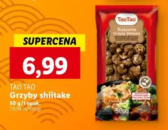 Lidl Grzyby shitake całe Tao oferta