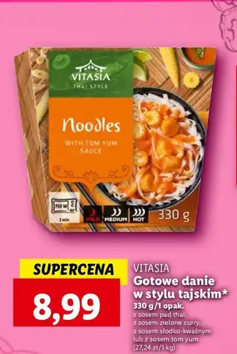 Lidl Makaron z sosem pad thai Vitasia Thai oferta