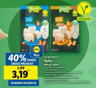 Lidl Tofu wędzone Vemondo oferta