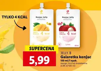 Lidl Galaretka liczi Jelly.b oferta
