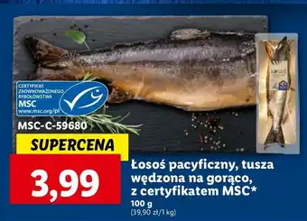 Lidl Łosoś pacyficzny nerka wędzony na gorąco Seamor oferta