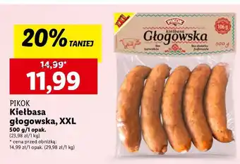 Lidl Kiełbasa głogowska Pikok oferta
