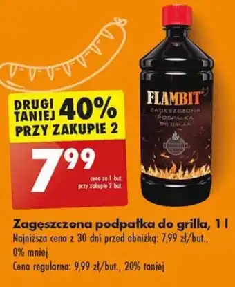 Biedronka Zagęszczona podpałka do grilla 1l oferta