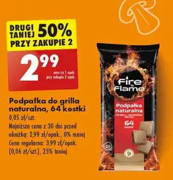 Podpałka do grilla naturalna 64 kostki