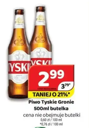 Delfin Piwo Tyskie Gronie 500ml butelka oferta