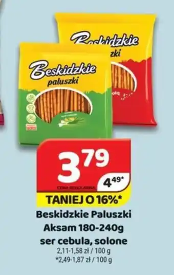 Delfin Beskidzkie Paluszki Aksam 180-240g oferta