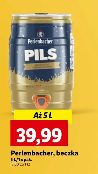 Lidl Piwo Perlenbacher Premium Pils oferta