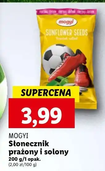 Lidl Słonecznik prażony solony Mogyi oferta