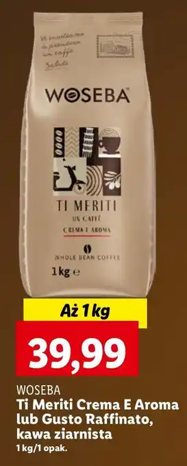 Lidl Kawa Woseba Ti Meriti Gusto Raffinato oferta