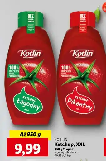 Lidl Ketchup pikantny Kotlin oferta