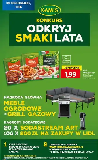 Lidl Przyprawa do kurczaka pikantna Kamis oferta