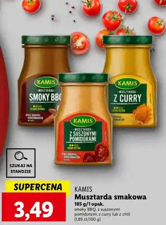 Lidl Musztarda smoky bbq Kamis oferta