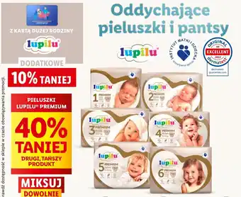 Lidl Pieluszki extra large 6 Lupilu Premium oferta