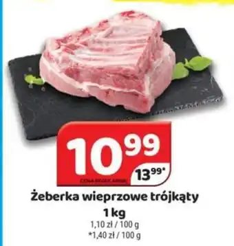 Delfin Żeberka wieprzowe trójkąty 1 kg oferta
