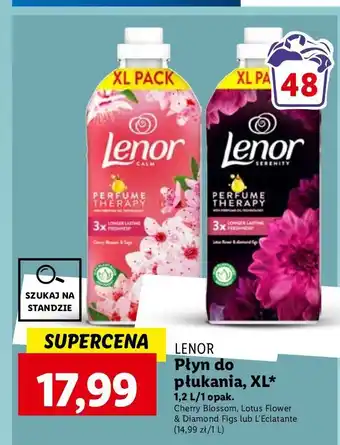 Lidl Płyn do płukania cherry blossom & sage Lenor oferta