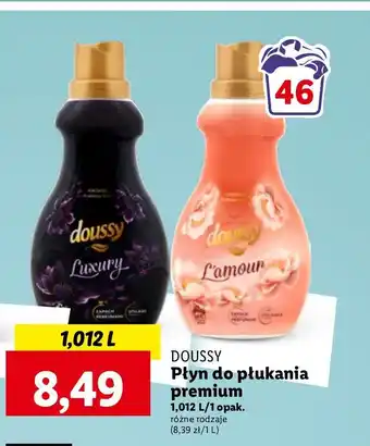 Lidl Płyn do płukania tkanin luxury Doussy oferta