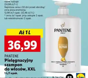 Lidl Szampon intensive repair Pantene Pro-V oferta